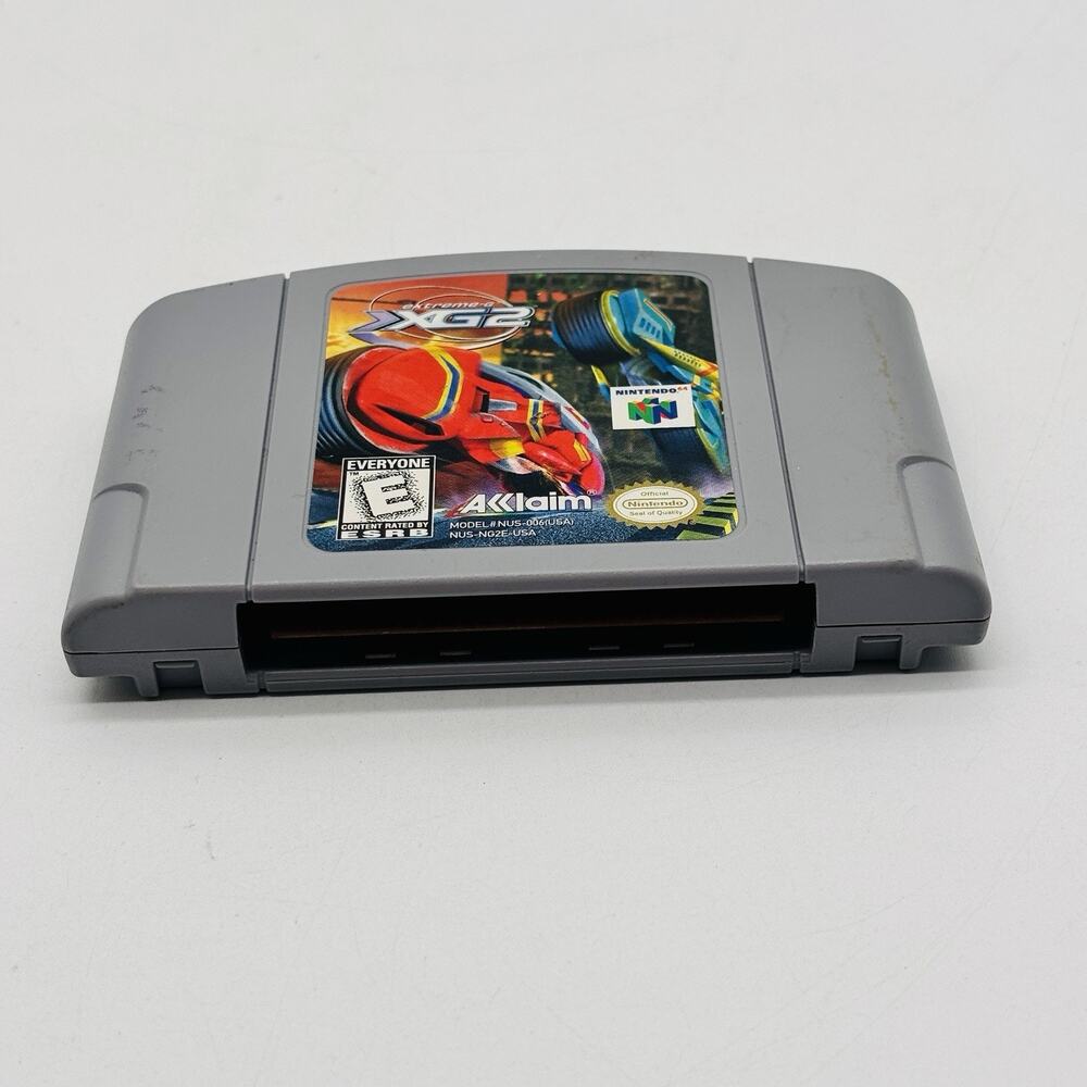 Extreme XG2 Racing Nintendo 64 N64 Authentic Cleaned Tested Works - Picture 4 of 11